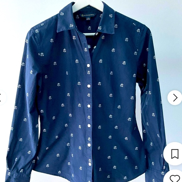 Brooks Brothers Tops - Brooks Brothers | Vintage Monogram Button Down Sz 12